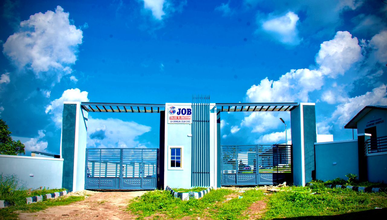 Job College of Education Unveils New Gate, Courtesy of Alhaji (Chief) Adelu Abdulfatai Adegboyega